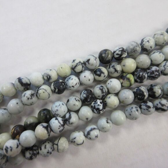 8-8.5MM Yellow Turquoise (Jasper)-ONE Gemstone Bead Strand-Jewelry Supplies NWT - Picture 2 of 3